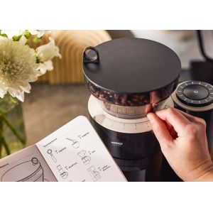 Buy cheap GD6001T Conicial burr grinder with Build in Scale Small Electronic Coffee Bean Grinder from wholesalers