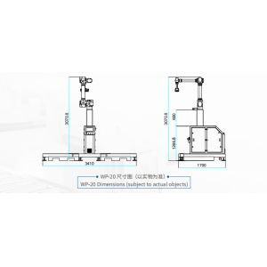 Buy cheap Advanced Chinese Robot Arm 3KW Total Palletizing Power 8-10 Times/minute Design Speed from wholesalers