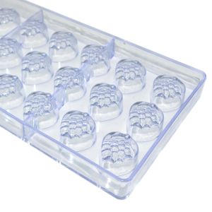 Buy cheap Strawberry Shape Chocolate Polycarbonate Mold Sustainable LFGB Approved from wholesalers