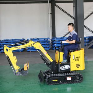 Buy cheap Electric Mini Excavator Transport Easy Orchard Bucket Crawler Small Digger from wholesalers