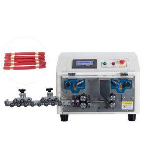 China High Precision Fast Speed 16sqmm Cable Cut And Strip Machine For Wire Stripping on sale