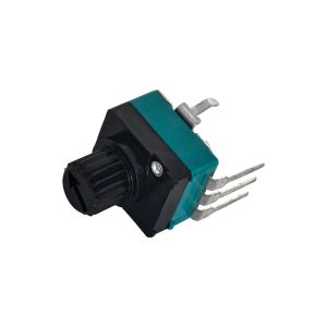 RV97P6N0 Knurled Shaft Rotary Electrical Potentiometer For Precise Control