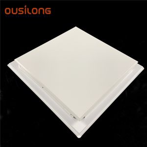 Buy cheap Beveled PVDF White Galvanized Steel Clip In Ceiling Panel from wholesalers