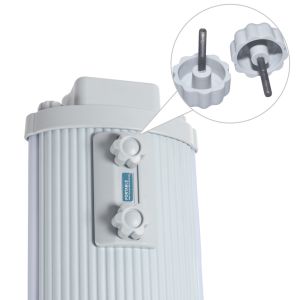 Lightweight Archway Metal Detector , LCD Elliptical Walk Through Scanner