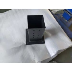 Buy cheap Powder Coated Right Angle Corner Bracket for Sustainable Metal Pergola Accessories from wholesalers