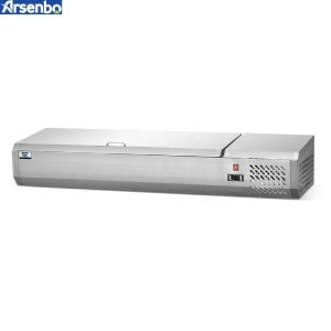 Buy cheap Arsenbo SS201 Pizza Prep Refrigerator Commercial Use Microcomputer Temp from wholesalers