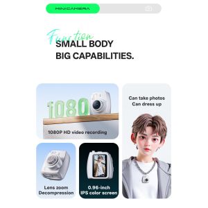 Shaped Mini Camera CMOS 1080P Portable Mini Camera Video Recorder