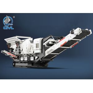 Buy cheap Construction Waste Crushing Equipment Mobile Crushing Plant Contains Jaw Crusher from wholesalers