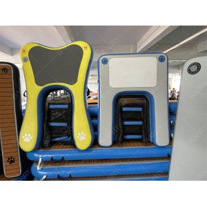 Buy cheap Safe And Stable Non-Slip PVC Inflatable Dog Water Rampfloating Platform Pet Climbing Mat For Pool Lake Dock from wholesalers