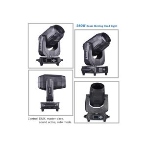 Fashionable Design Beam Moving Head Light 20r 380W Sharpy Beam Stage Light Event