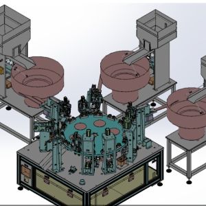 PLC Controlled Automated Assembly Machines