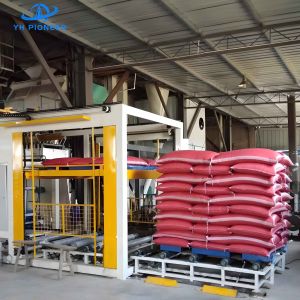 Flexible Automatic Palletizing Systems Gantry Palletizer Customizable Layer