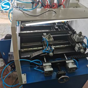 Fully Automatic Aluminum Clinching Four Sided Radiator Machine