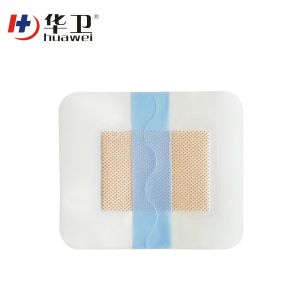 medical PU waterproof wound dressing with high absorbent pad