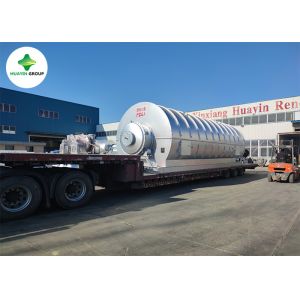 Buy cheap Fully Continuous 30Ton Capacity Huayin Plastic Pyrolysis Plant High Automation from wholesalers