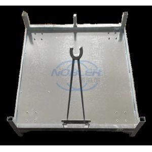 Buy cheap Metal plate Danish trolley hot dip galvanized nursery special trolley from wholesalers