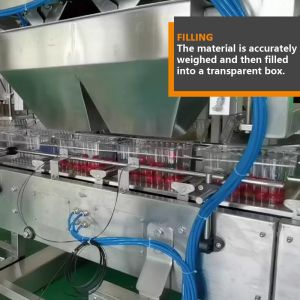 Buy cheap Fresh Fruit Packing Automatic Multihead Weigher Granule Little Tomato Filling Machine from wholesalers