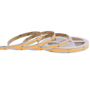 High Brightness High CRI (90-98) COB Strip with 528 LEDs per meter, 10mm Width,