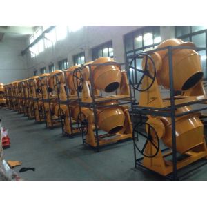 Buy cheap Mobile Mini Diesel Cement Mixer 2 wheel Manual Tipping with 450 Liter Drum from wholesalers