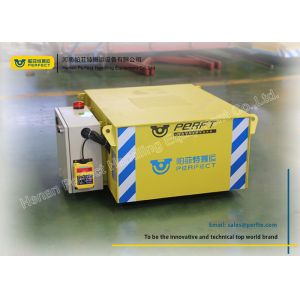 Buy cheap Motorized Transfer Trolley / Industrial Material Handling Carts Improved Efficiency from wholesalers