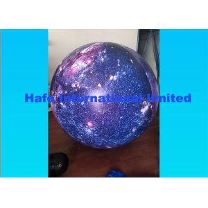 Moon Inflatable Advertising Balloon 2.2m , Custom Inflatable Balloons With LED