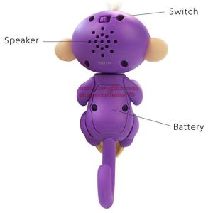 Full Function Fingerlings Interactive Baby Monkeys Toy Smart Fingers Llings