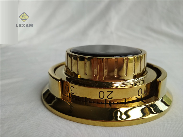 Buy cheap Gold Paint Combination Lock Dial Integral Relock Trigger Radiation Resistance from wholesalers