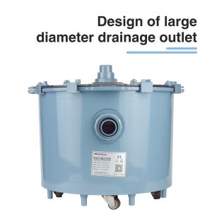 Dental gypsum precipitator Filter gypsum to prevent clogging Eight-fold