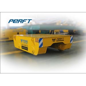 Buy cheap Flat Cargo Material Transfer Cart Equipment On Rail Industrial Handling from wholesalers