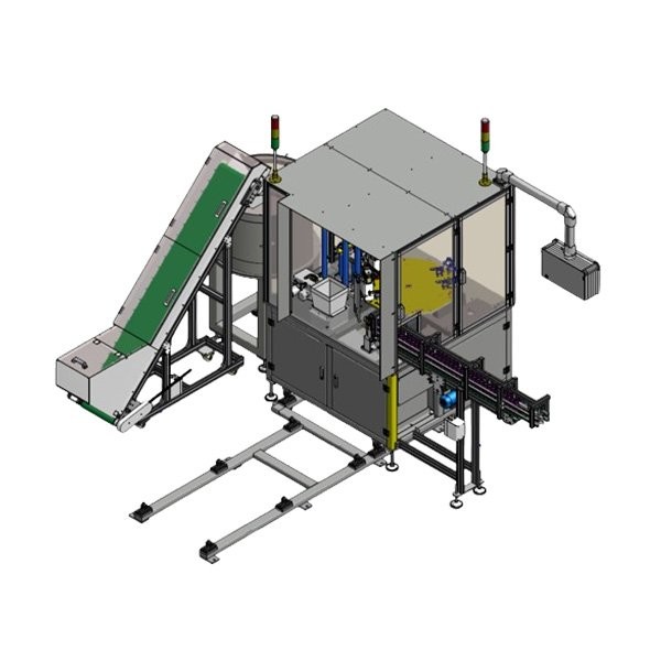 Buy cheap Cosmetics Bottle Cap Assembling And Leak Testing Machine Custom Automation from wholesalers