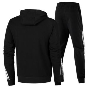 New Arrival Striped Custom Mens Gym Tracksuit
