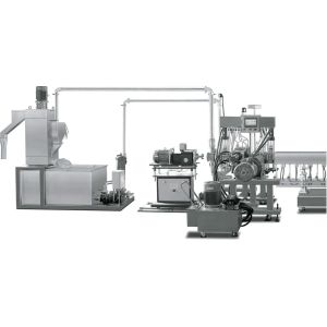 Air Cooling Pipe Extruder Machine PLC 90mm Screw Diameter Tube Extrusion Machine