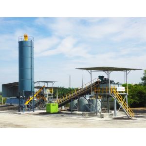 Buy cheap 500t/H 144kw Wet Batch Concrete Plant Road Construction Machinery from wholesalers