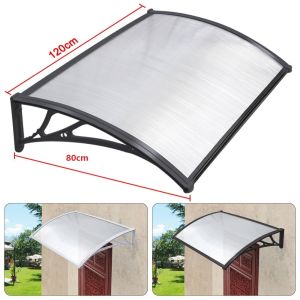 Buy cheap Manual Retractable Polycarbonate Door Awnings High Class ABS Materials from wholesalers