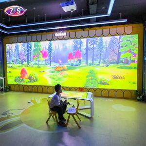 Buy cheap Wall Projection Drawing Interactive Games Custom Configuration For Space Requirements from wholesalers
