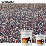 Buy cheap Garages Terraces Decorative Epoxy Resin Floor Coating With Multi Color Flakes from wholesalers