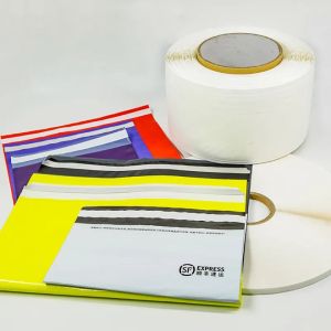 Custom Printed Removable Seal BOPP Plastic Bag Adhesive Double Sided Adhesive