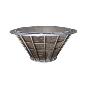 Buy cheap Efficient Filtration with Stainless Steel Wedge Wire Baskets 3.2mm Slot Length from wholesalers