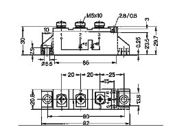 Buy cheap MCC26-12I01B Thyristor Modules Thyristor/Diode Modules  IXYS IGBT Power Module from wholesalers