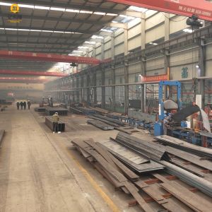 Buy cheap Q235 Prefabricated Steel Building with Sandwich Panel Roof Cladding from wholesalers