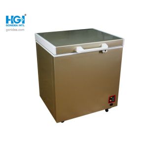 Buy cheap Gonidea 5.3cf Outdoor Commercial Solar Freezer 150 Liter CFC Free With Led Light from wholesalers