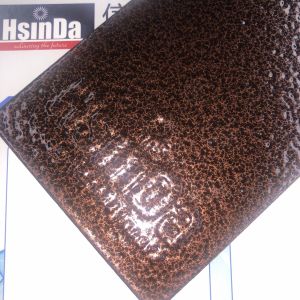 Buy cheap Hsinda Electrostatic Epoxy Polyester Hammer Texture Hammertone Powder Coating Paint from wholesalers