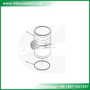 Buy cheap Cummins Cylinder Liner 3080760 3034816 3040882 3064627 3803703 engine sleeve for M11 QSM ISM CM570 Auto Engine from wholesalers