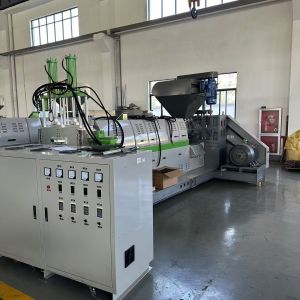 Buy cheap Plastic Pellet Making Machine Plastic Film Scraps Granulator Waste Plastic Woven Bag Recycling Machine 384 from wholesalers
