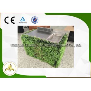 Buy cheap Professional Evergreen Mobile Teppanyaki Grill For Steak Overhead Exhaustion from wholesalers