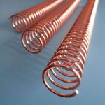 Buy cheap Plating Wire Diameter 2.0mm Metal Spiral Binding Coils from wholesalers