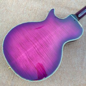Buy cheap Flame Maple Top & Back Custom LP electric guitar with Abalone binding top & back from wholesalers