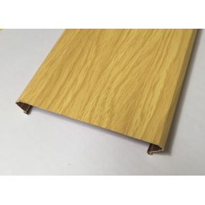 Buy cheap Decorative Polyester Roller Coated Aluminum Strip Ceiling Panel C - Shape Width 100mm from wholesalers