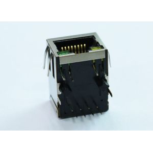 Buy cheap ARJM11A3-809-JJ-EW2 Single Port RJ45 Modular Jack Shielded With EMI-Finger from wholesalers