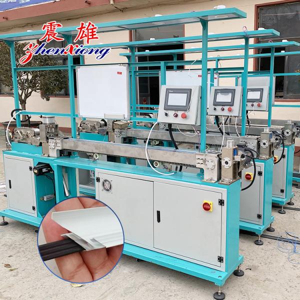 Buy cheap High Precision Door Gasket Production Line Magnetic Strip Inserting Machine PLC Control from wholesalers